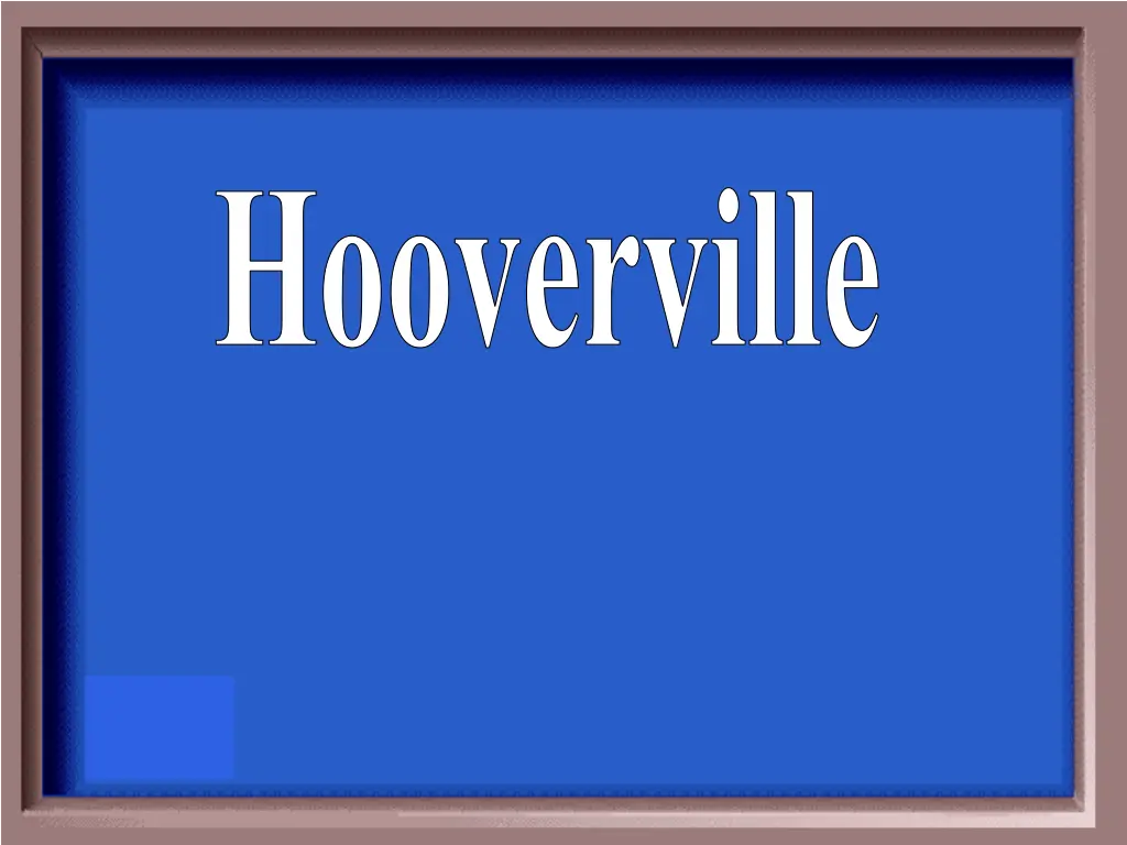 hooverville