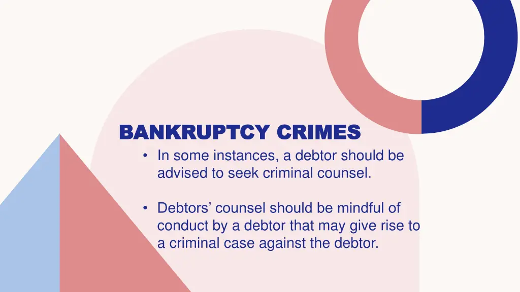 bankruptcy crimes bankruptcy crimes in some