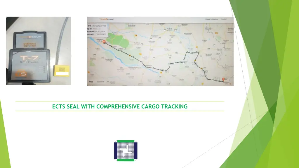ects seal with comprehensive cargo tracking