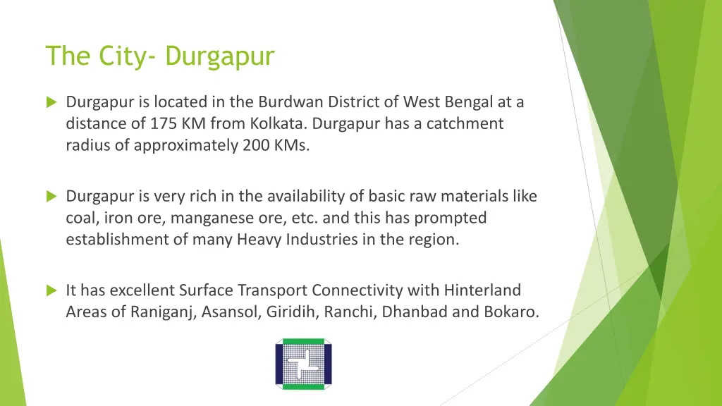 the city durgapur