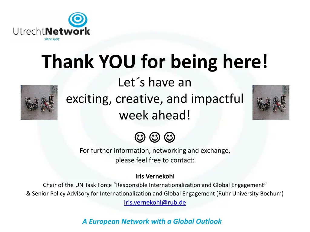 thank you for being here let s have an exciting