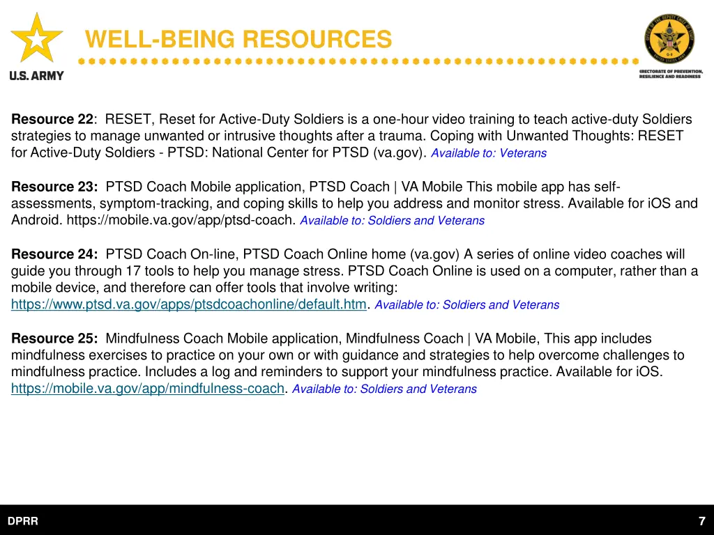 well being resources 6