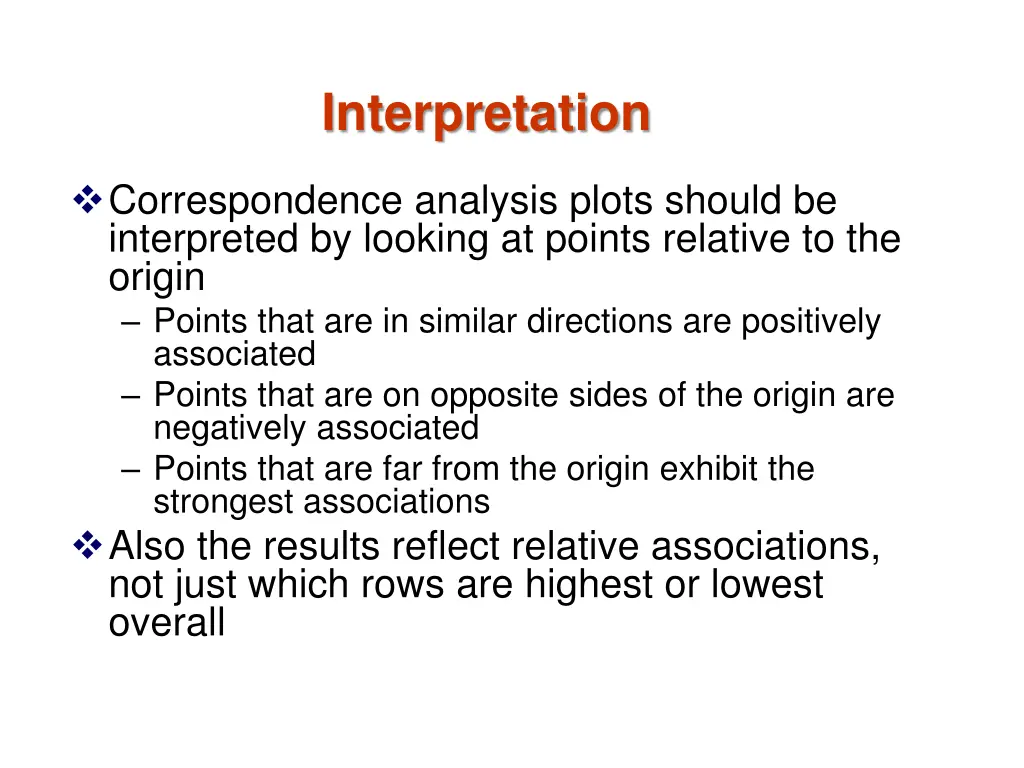 interpretation