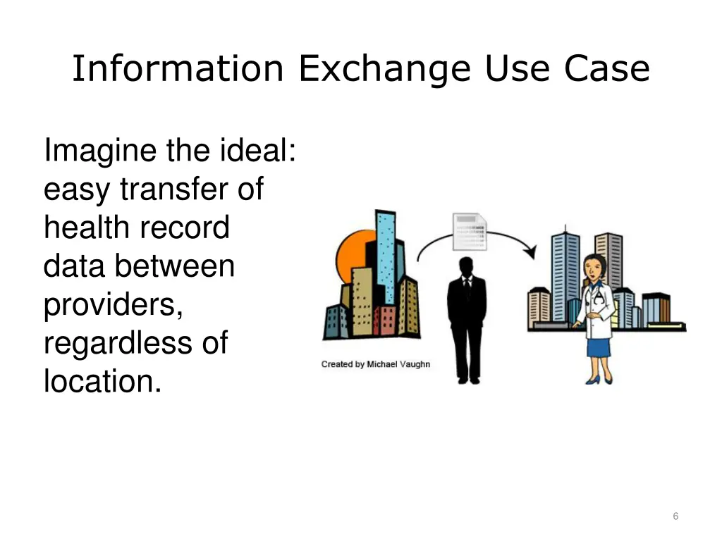 information exchange use case