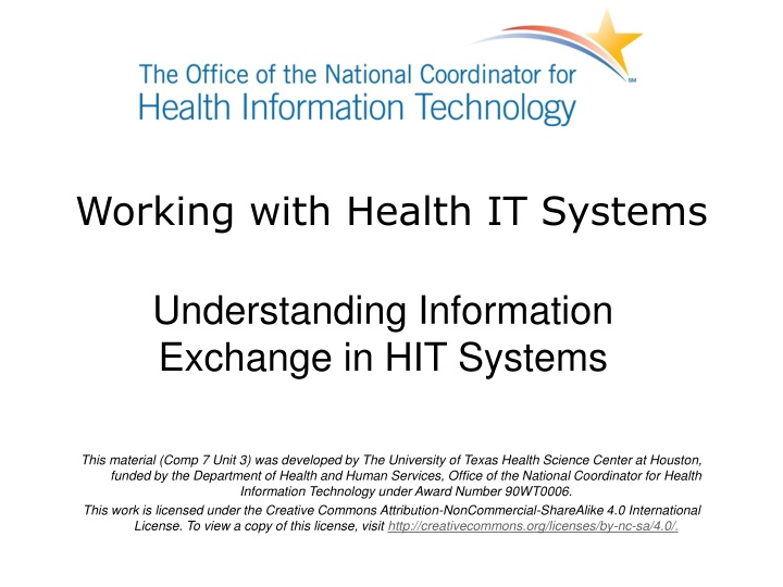 working with health it systems