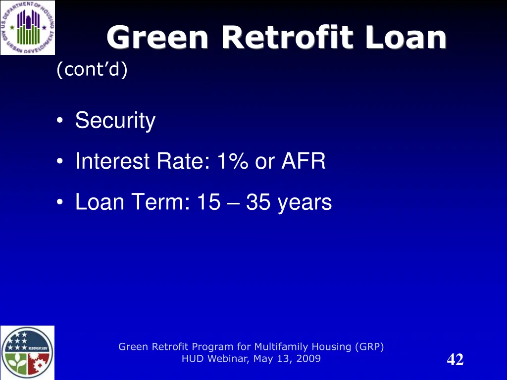 green retrofit loan cont d 1