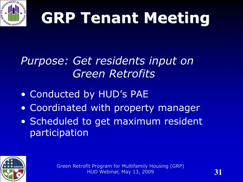 grp tenant meeting