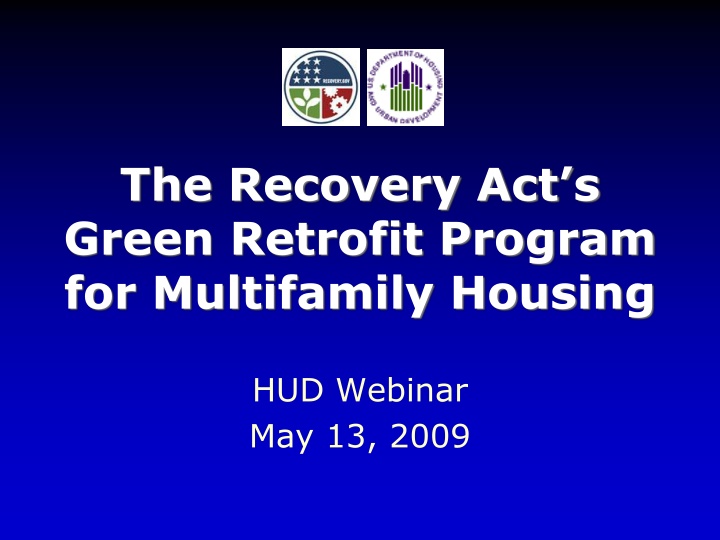 the recovery act s green retrofit program