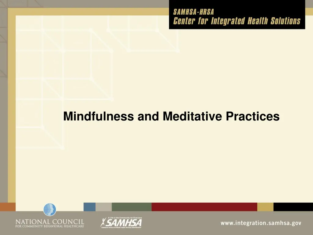 mindfulness and meditative practices