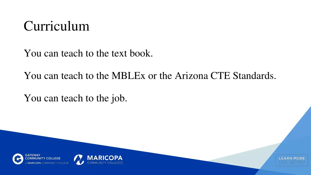 curriculum 1