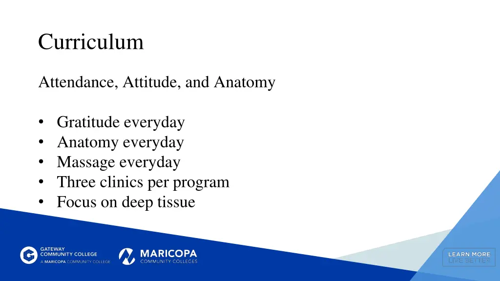 curriculum 5