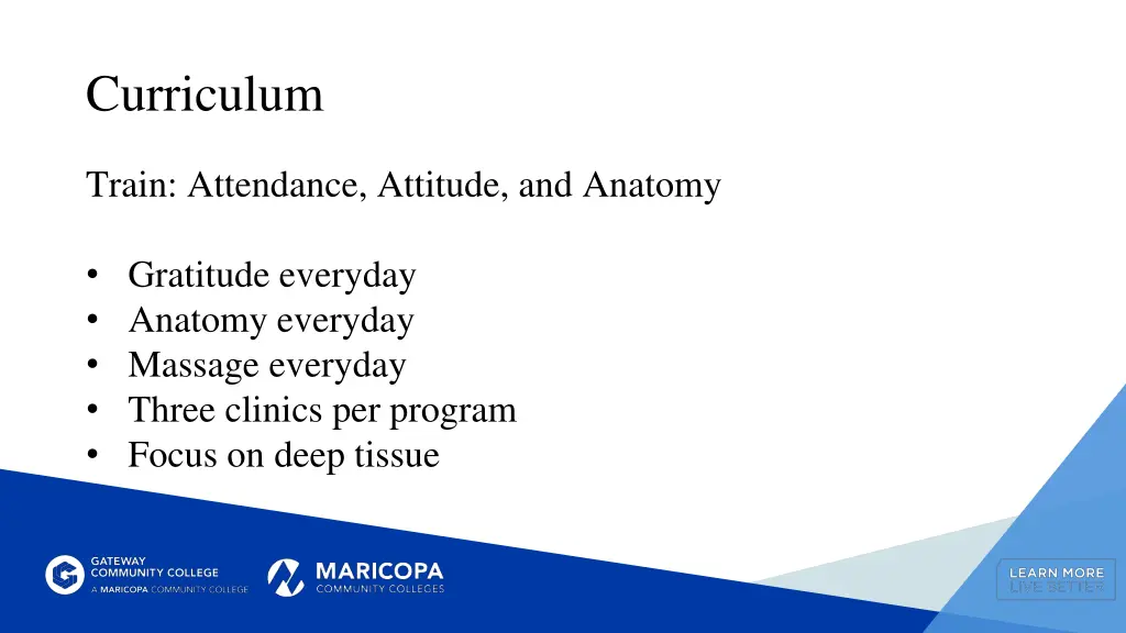 curriculum 6