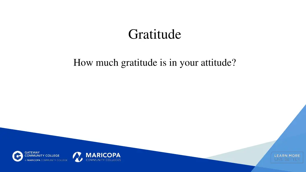 gratitude