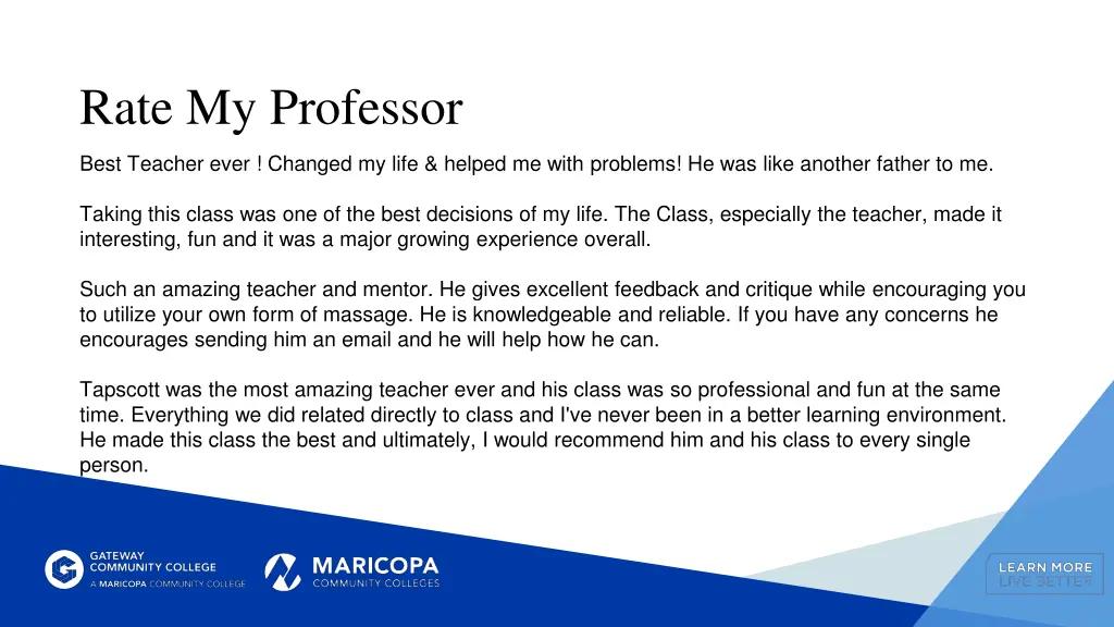 rate my professor