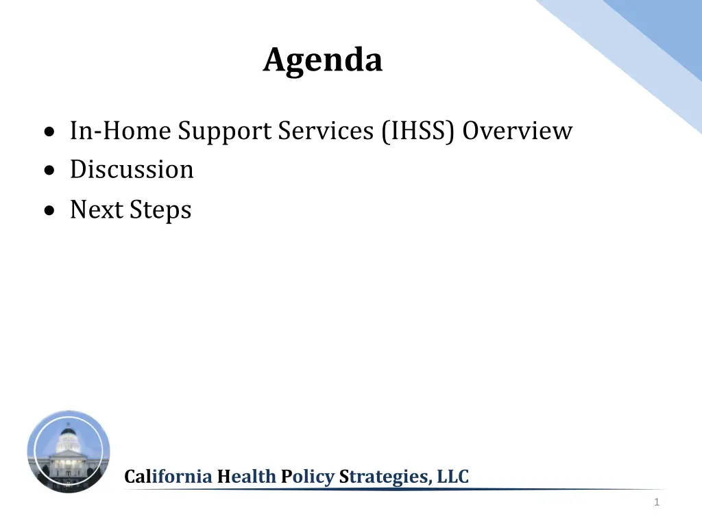 agenda