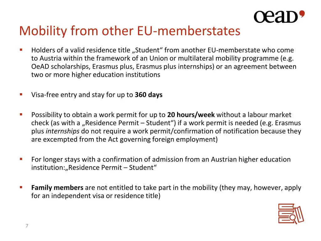 mobility from other eu memberstates