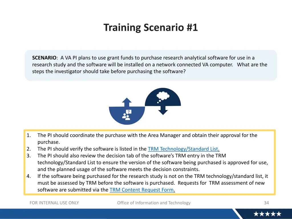 training scenario 1 6