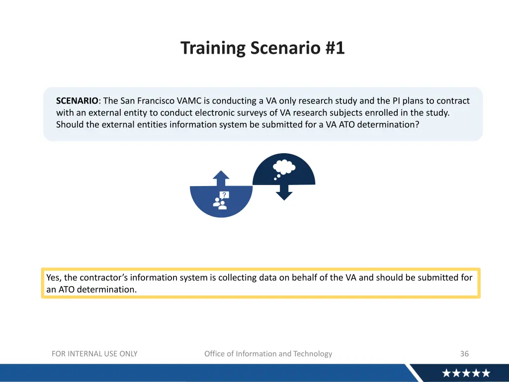 training scenario 1 7