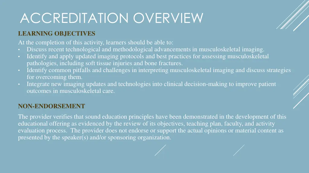 accreditation overview 1