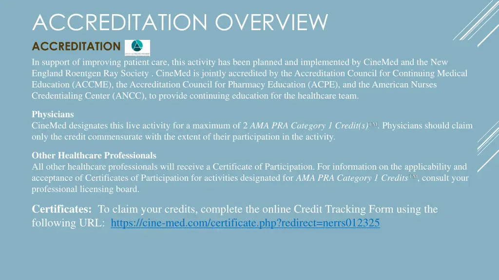 accreditation overview accreditation in support