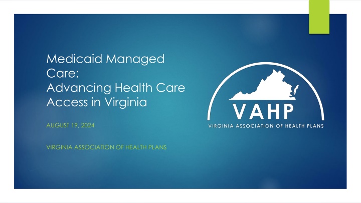 medicaid managed care advancing health care