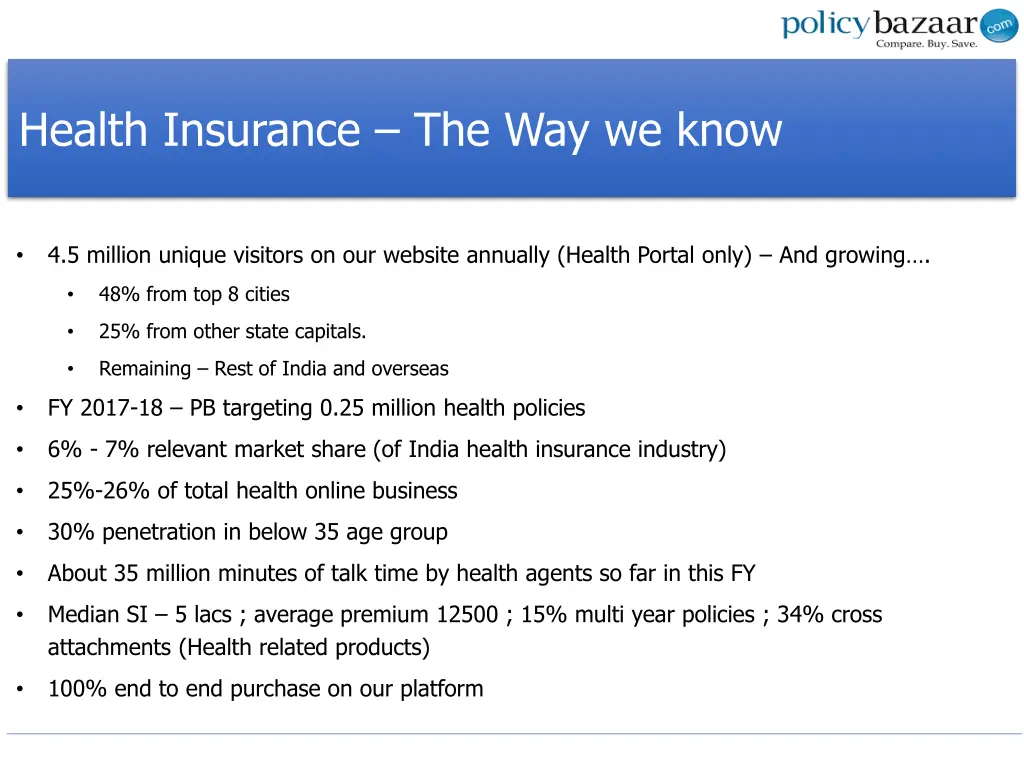 health insurance the way we know