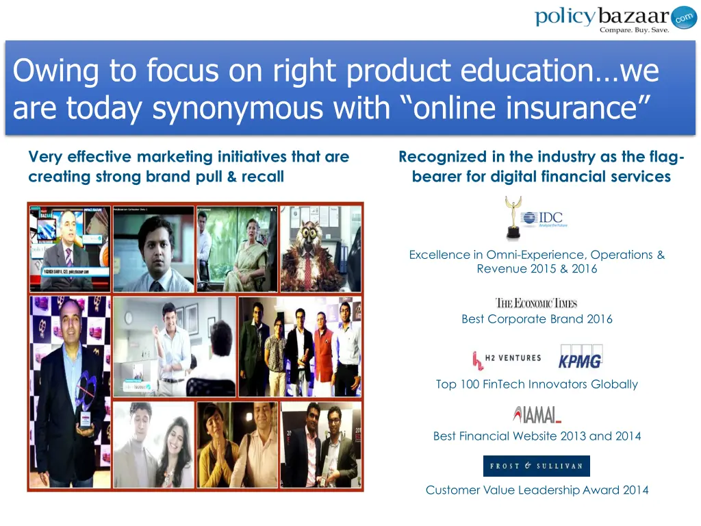 owing to focus on right product education