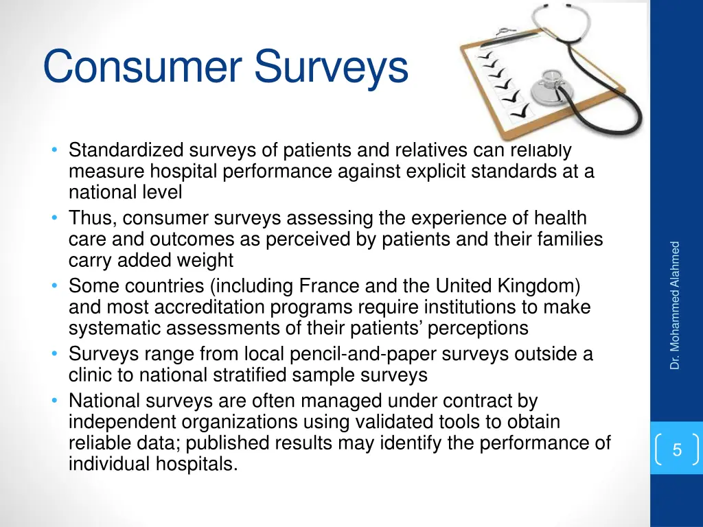 consumer surveys