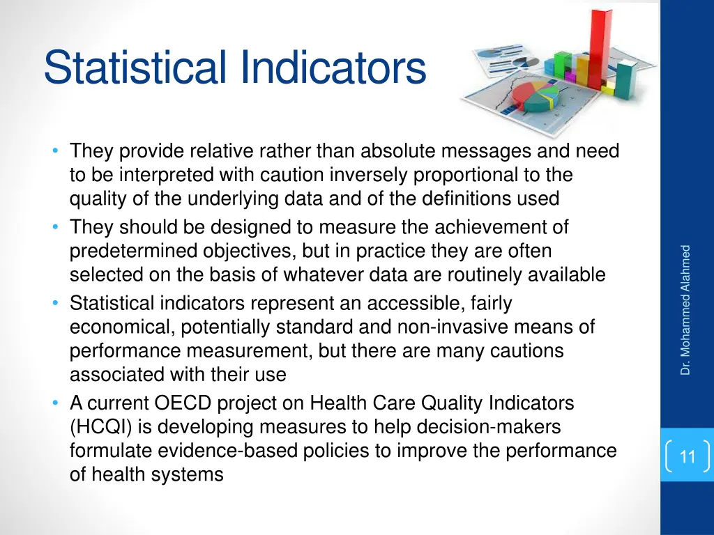 statistical indicators
