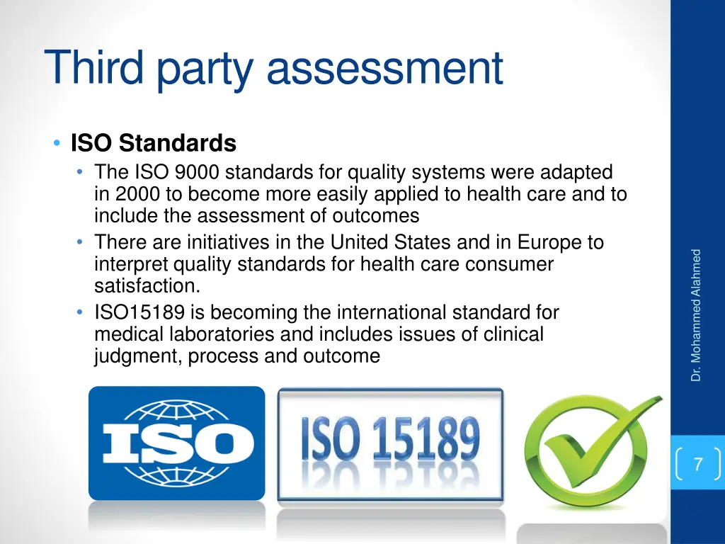 third party assessment