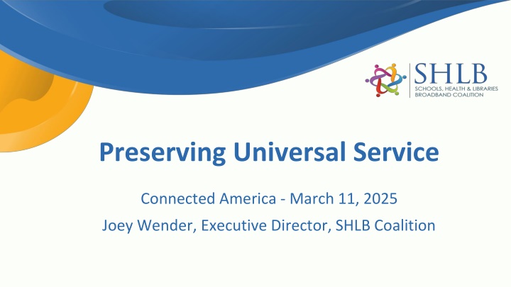 preserving universal service