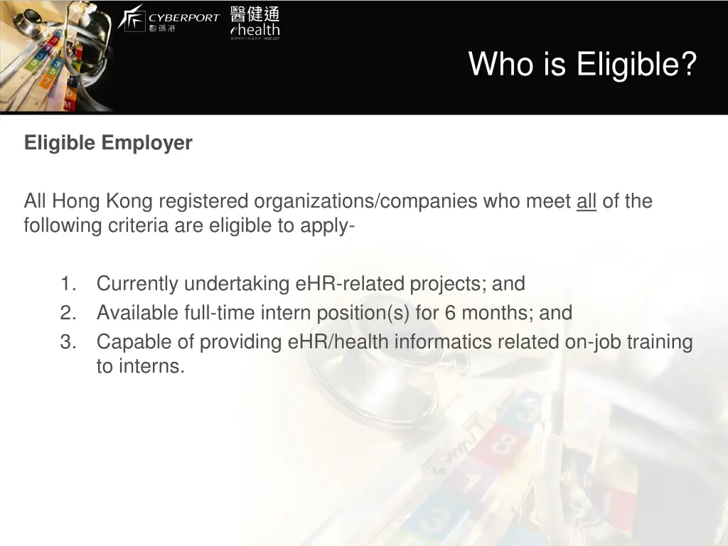 who is eligible