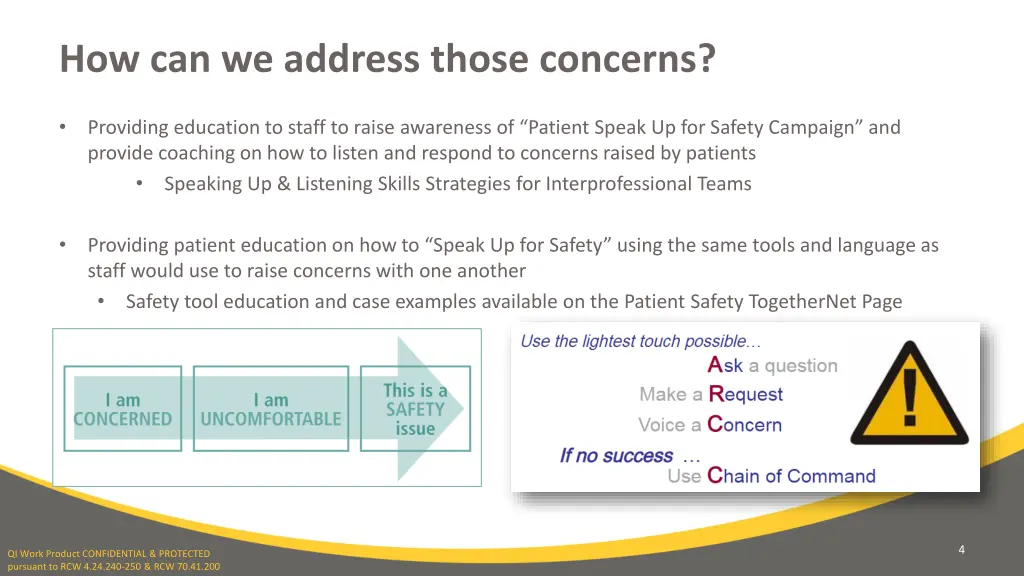 how can we address those concerns