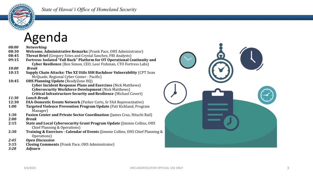 state of hawai i office of homeland security 2