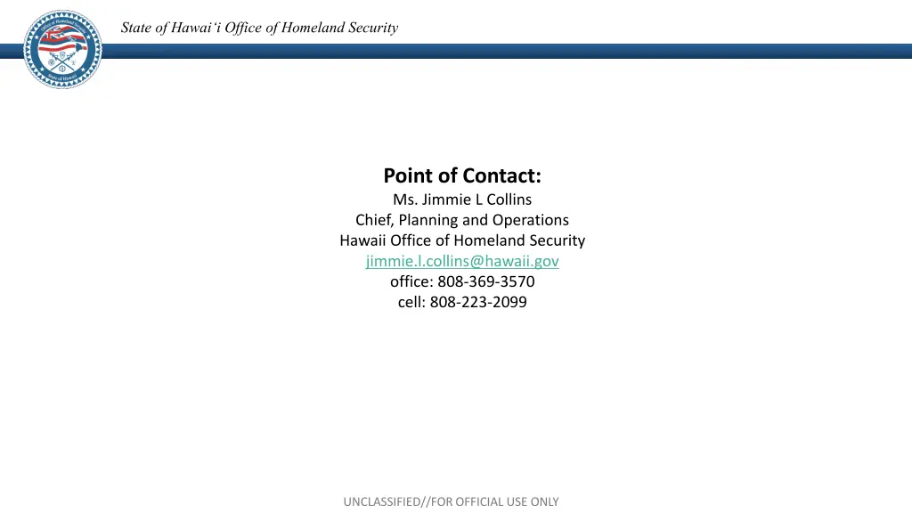 state of hawai i office of homeland security 23