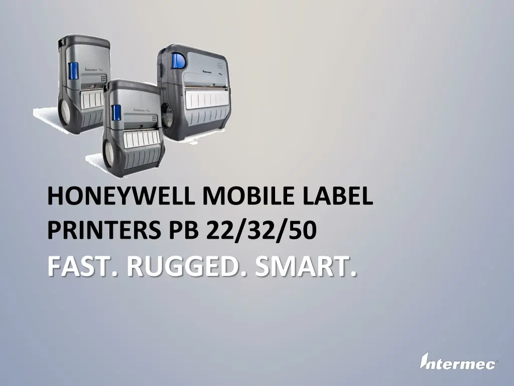honeywell mobile label printers pb 22 32 50 fast