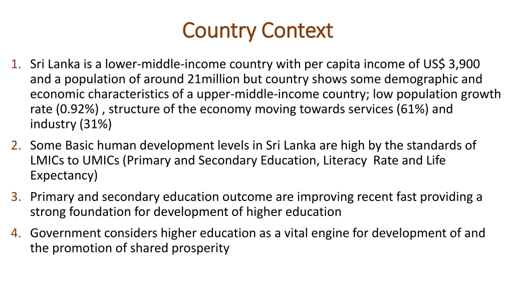 country context country context