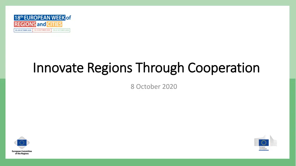 innovate regions through cooperation innovate