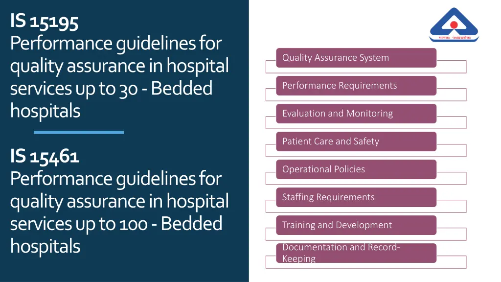 is 15195 performance guidelines for quality