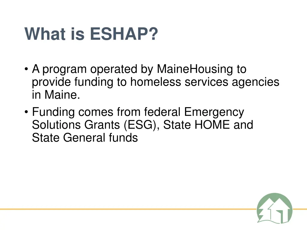 what is eshap