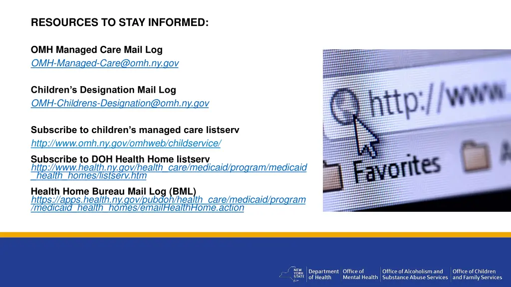resources to stay informed