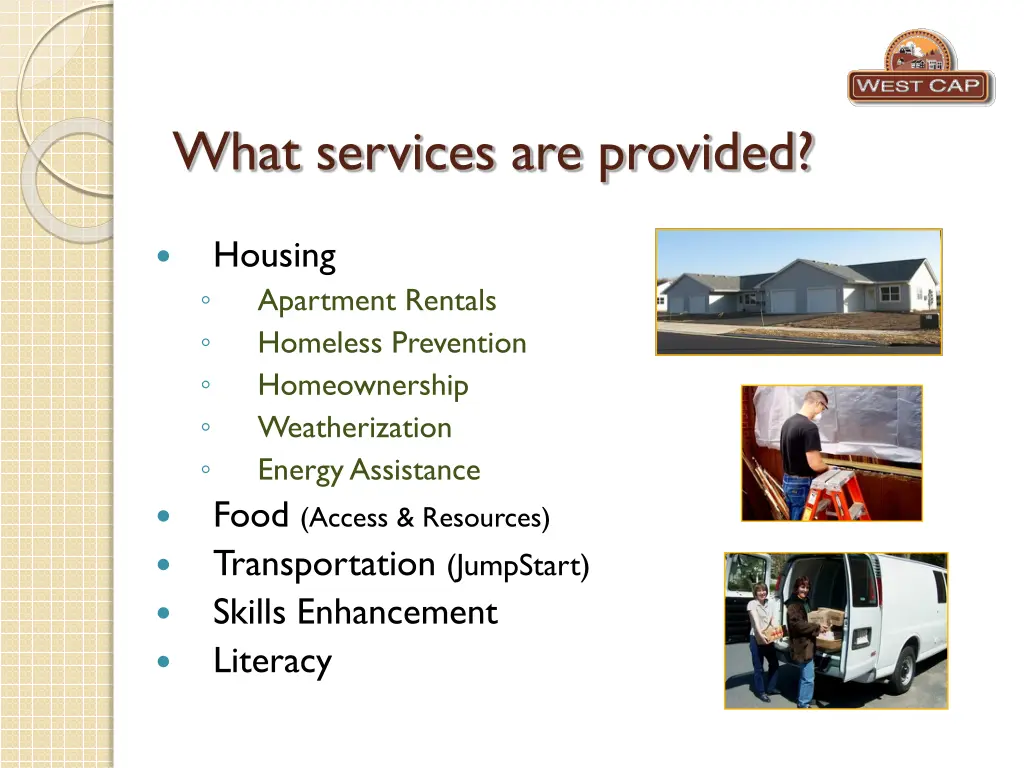 what services are provided