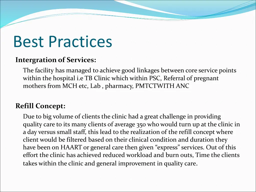 best practices