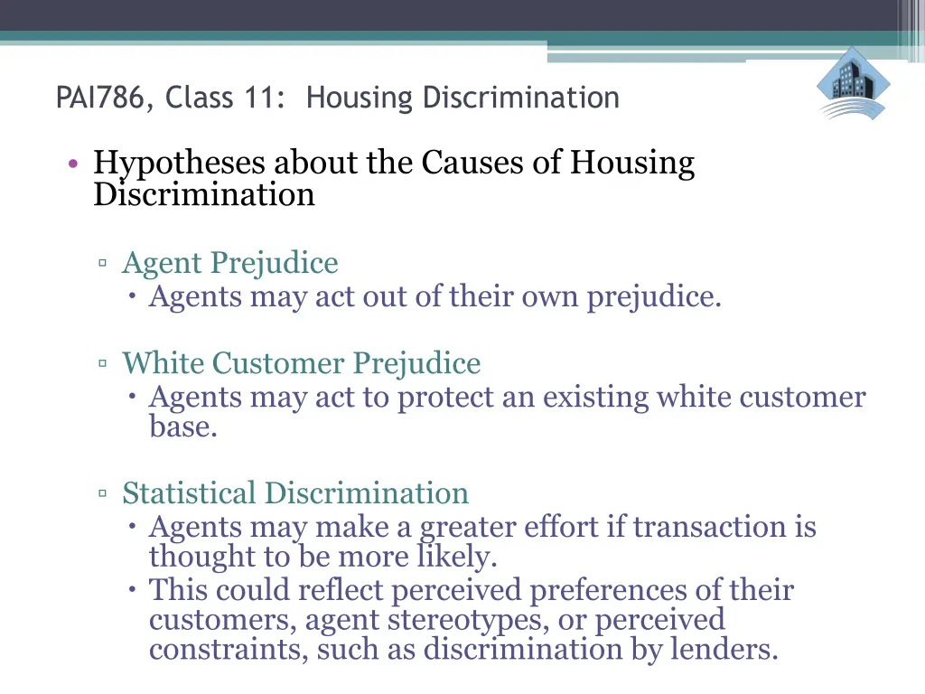 pai786 class 11 housing discrimination 15