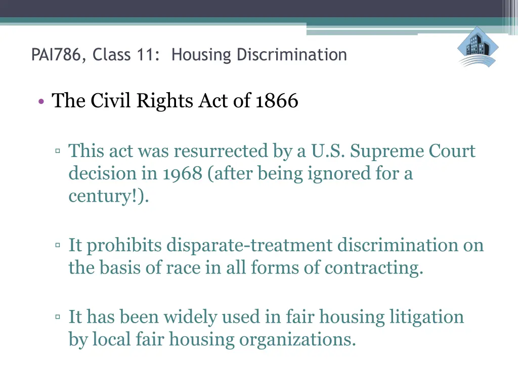 pai786 class 11 housing discrimination 19