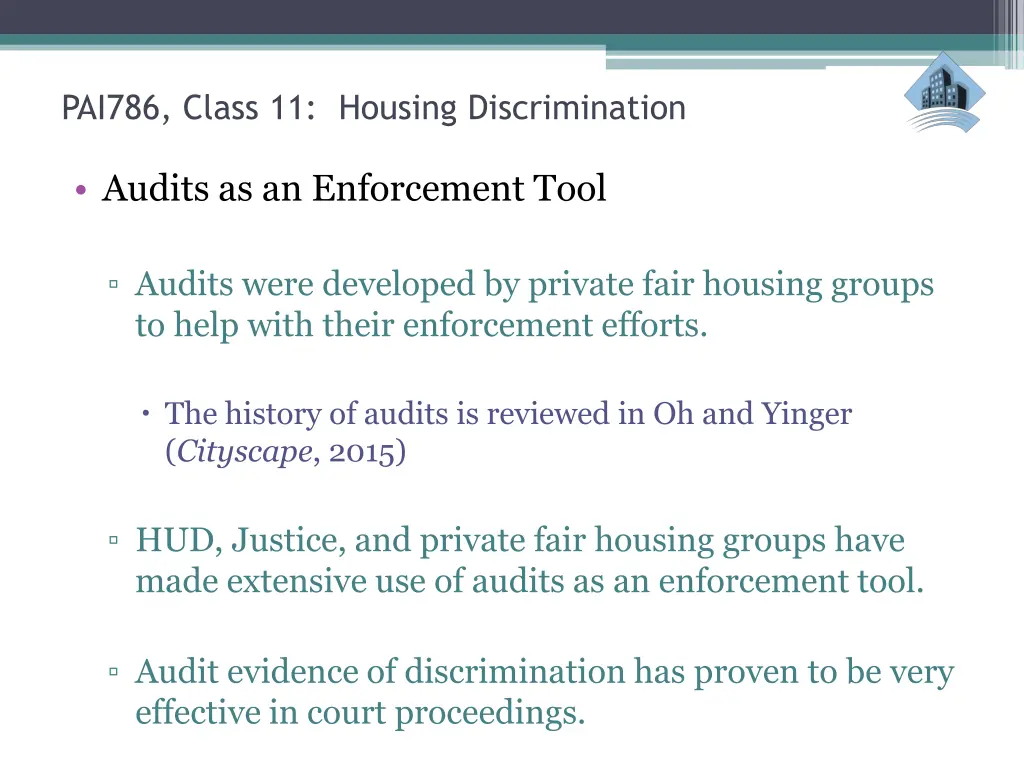 pai786 class 11 housing discrimination 23