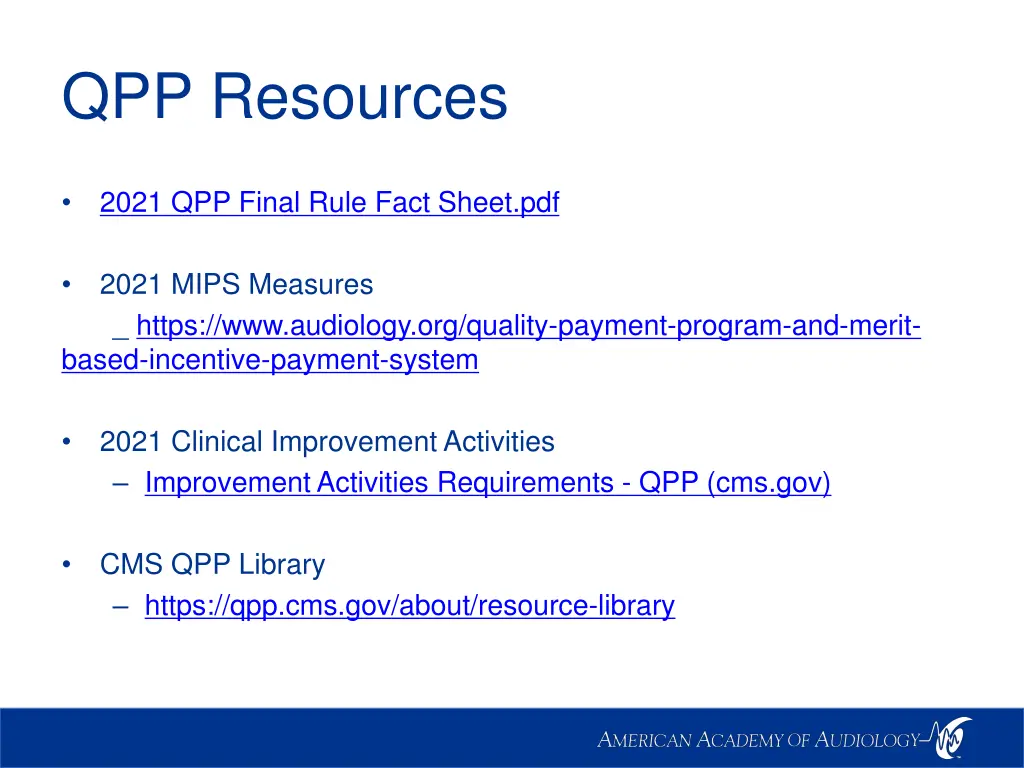qpp resources