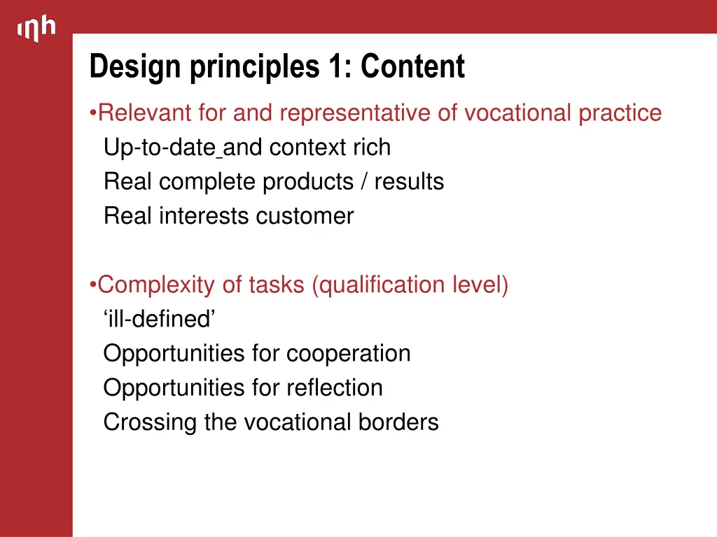 design principles 1 content