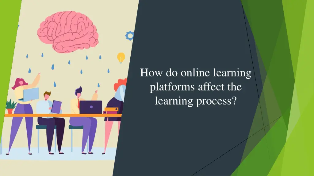how do online learning platforms affect