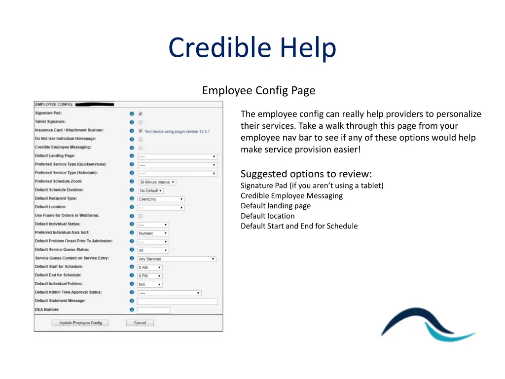 credible help 3